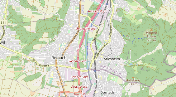 Eventlocations auf Karte