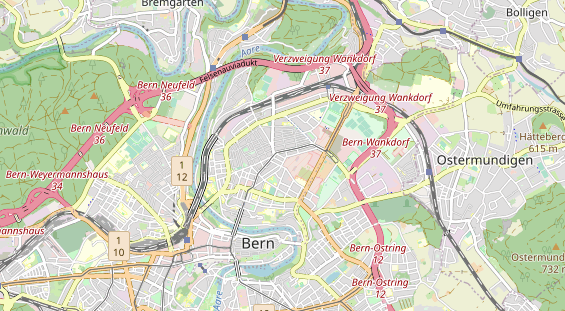 Eventlocations auf Karte