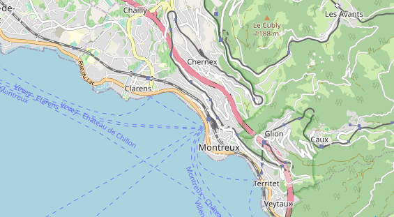 Eventlocations auf Karte