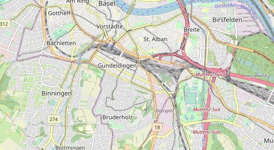 Eventlocations auf Karte