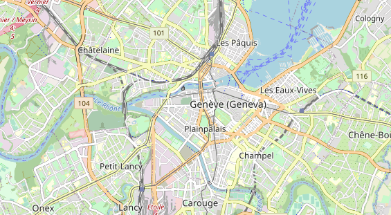 Eventlocations auf Karte