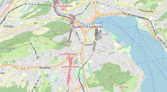 Eventlocations auf Karte