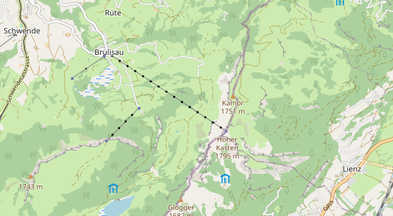 Eventlocations auf Karte