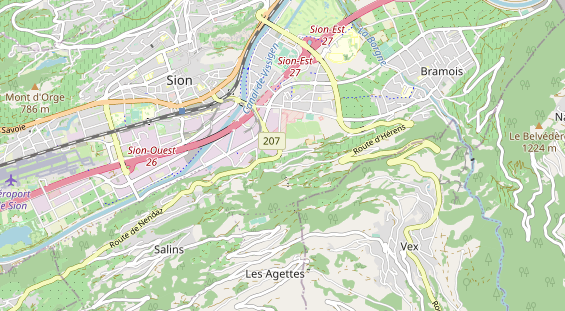 Eventlocations auf Karte