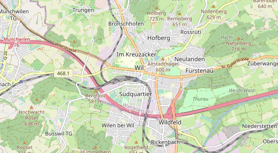 Eventlocations auf Karte
