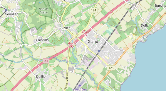 Eventlocations auf Karte