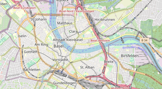 Eventlocations auf Karte