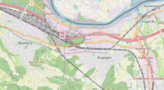 Eventlocations auf Karte