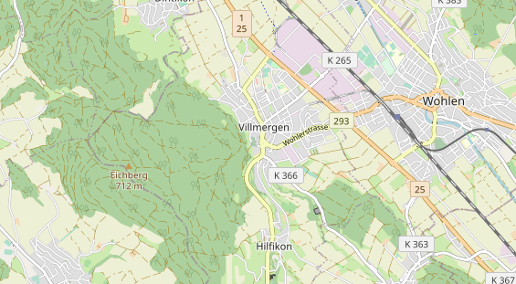 Eventlocations auf Karte