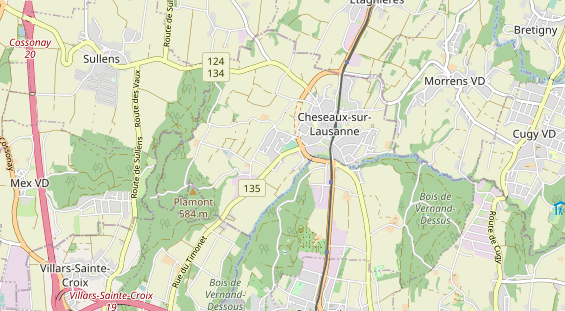 Eventlocations auf Karte