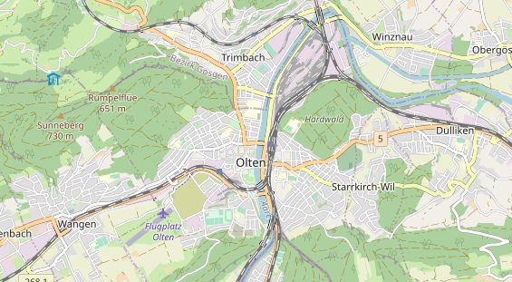 Eventlocations auf Karte