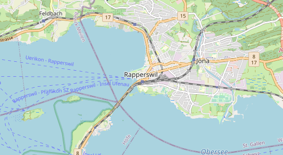 Eventlocations auf Karte