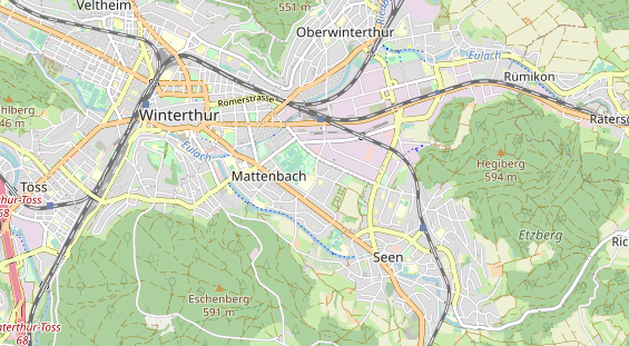 Eventlocations auf Karte