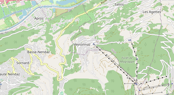 Eventlocations auf Karte