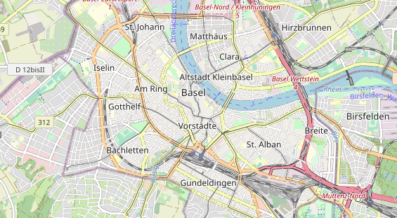 Eventlocations auf Karte