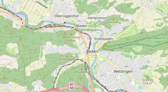 Eventlocations auf Karte