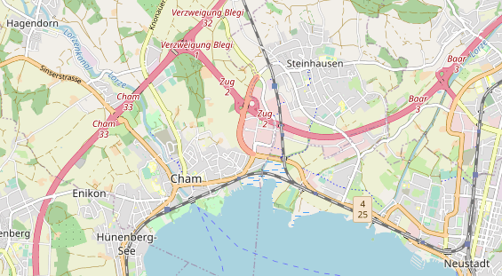 Eventlocations auf Karte