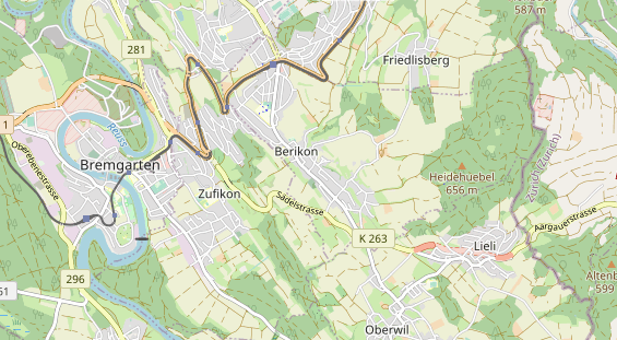 Eventlocations auf Karte