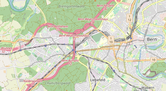 Eventlocations auf Karte