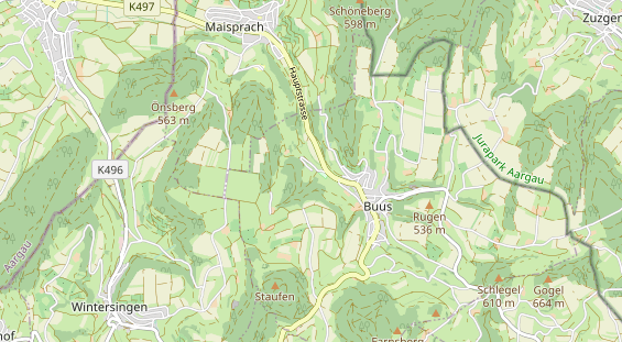 Eventlocations auf Karte