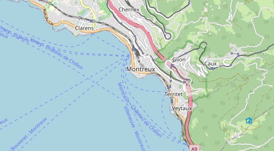Eventlocations auf Karte