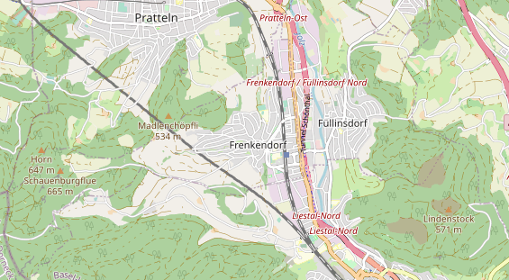 Eventlocations auf Karte
