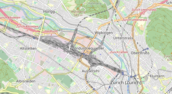 Eventlocations auf Karte