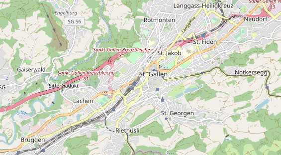 Eventlocations auf Karte