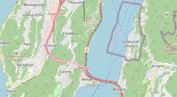 Eventlocations auf Karte