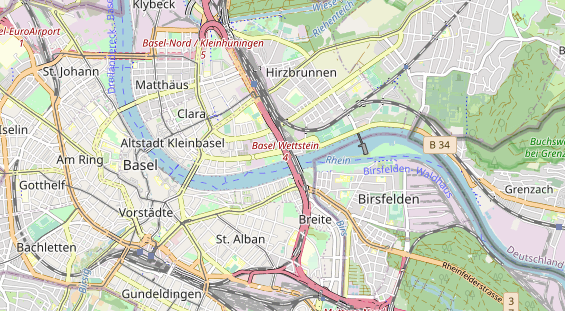 Eventlocations auf Karte