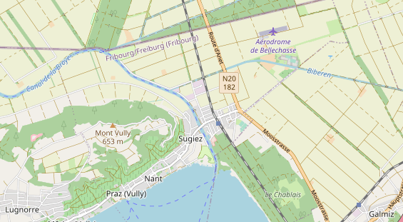 Eventlocations auf Karte