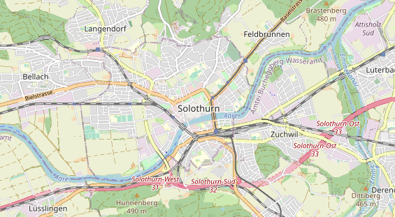 Eventlocations auf Karte