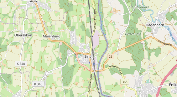 Eventlocations auf Karte
