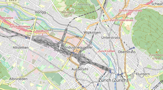 Eventlocations auf Karte