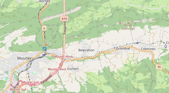 Eventlocations auf Karte