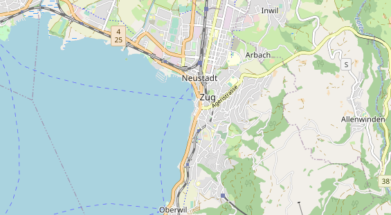 Eventlocations auf Karte