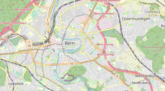 Eventlocations auf Karte