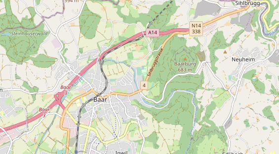 Eventlocations auf Karte