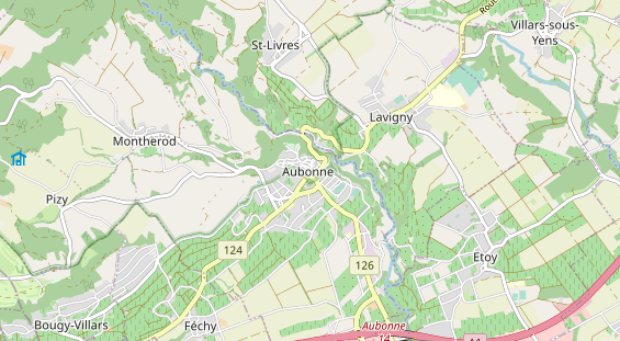 Eventlocations auf Karte