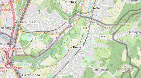 Eventlocations auf Karte