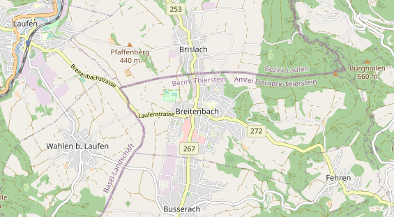 Eventlocations auf Karte