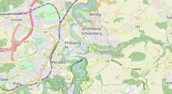 Eventlocations auf Karte