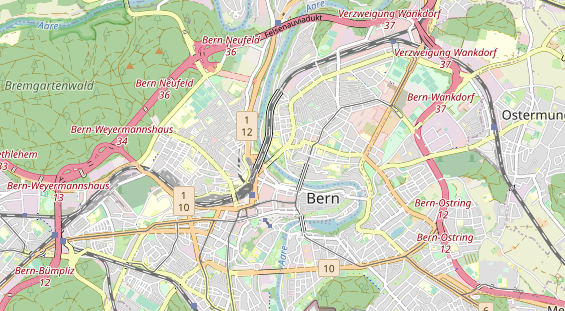 Eventlocations auf Karte