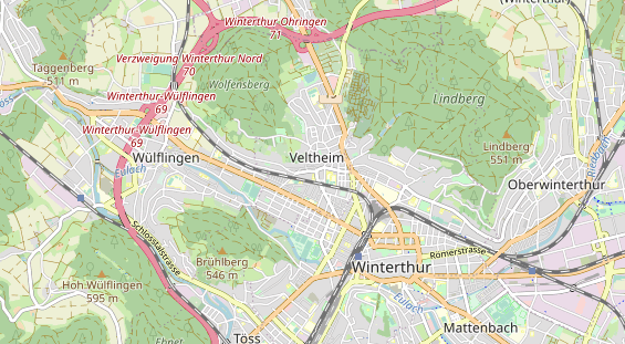 Eventlocations auf Karte
