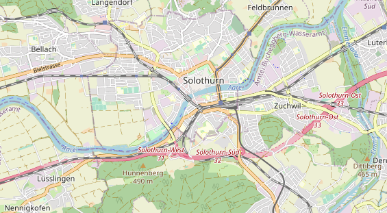 Eventlocations auf Karte
