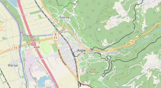 Eventlocations auf Karte