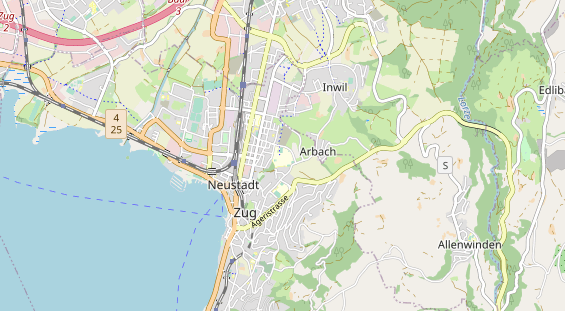 Eventlocations auf Karte