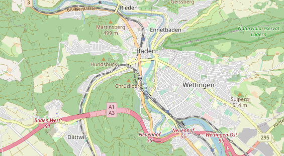 Eventlocations auf Karte