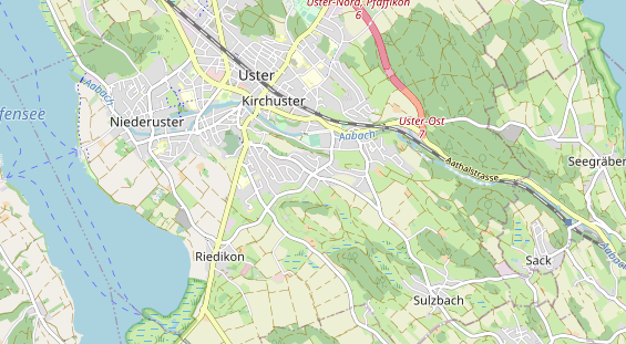 Eventlocations auf Karte