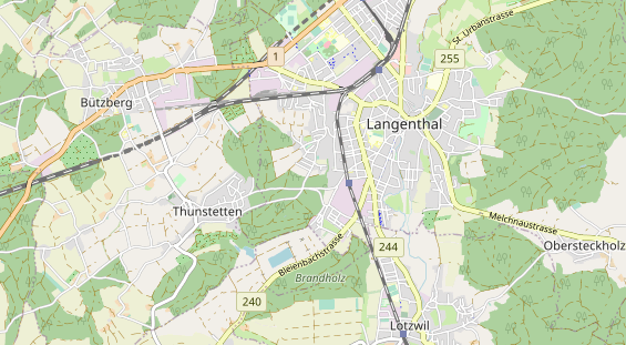 Eventlocations auf Karte